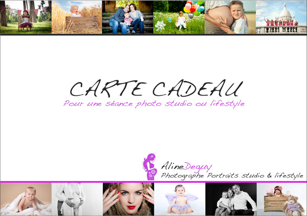 carte cadeau studio lifestyle carte cadeau, idée cadeau noel, carte cadeau séance photo, aline deguy photographe