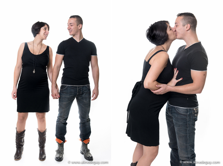 photographe studio grossesse