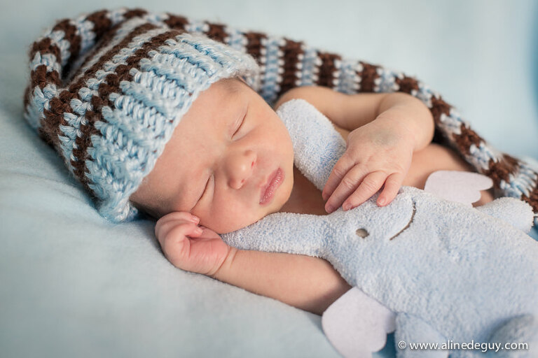 photographe bébé chatou