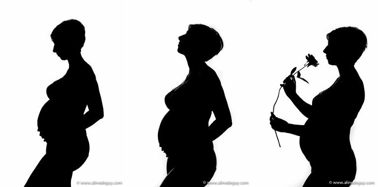 photo future maman, ombre chinoise, blog photographe, photographe 92