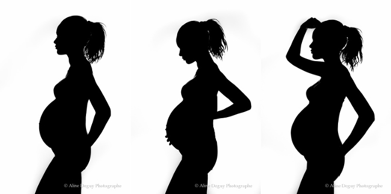 photo ombre chinoise grossesse, aline deguy photographe, grossesse, future maman, maternité, femme enceinte