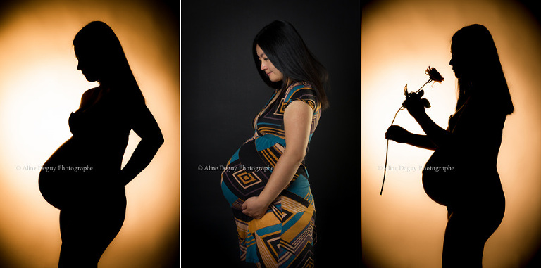 photographe femme enceinte, ombre chinoise, grossesse, aline deguy, 92, haut de seine, book