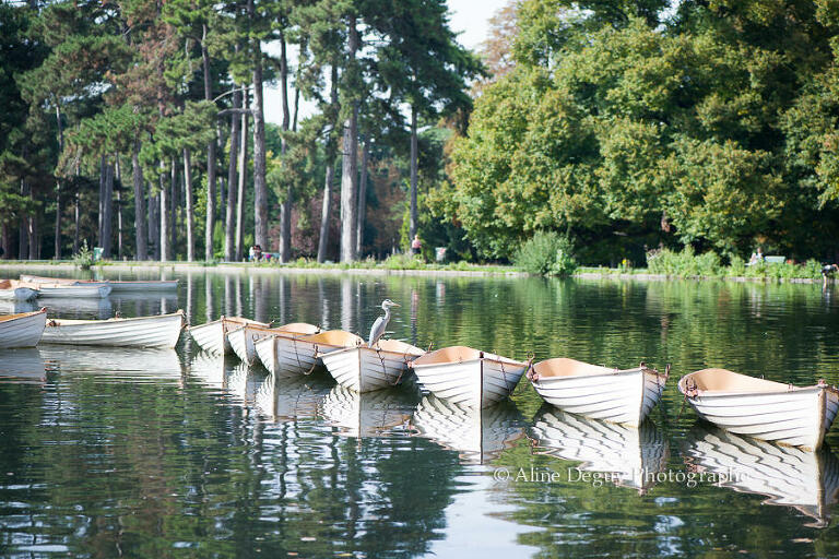 Lac Boulogne, barques, Bois, 92