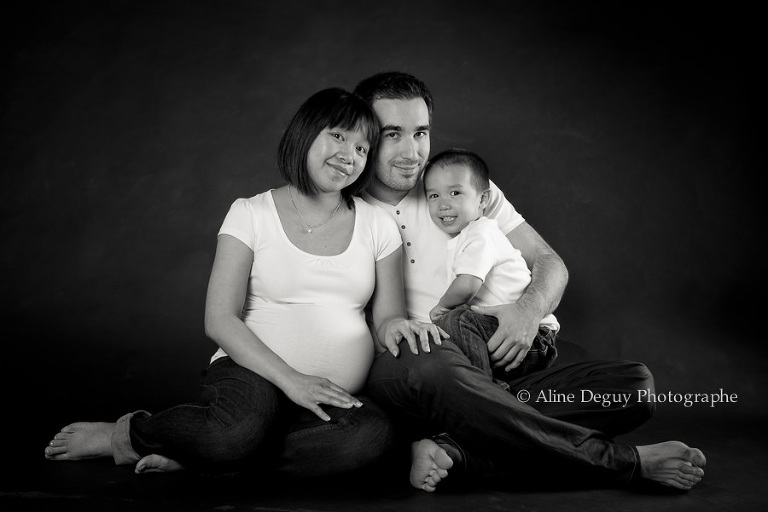 photographe, grossesse, famille