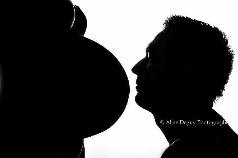 photo, ombre chinoise, grossesse, maternité