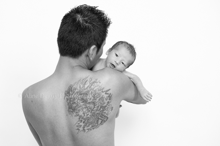 Photo naissance, famille, studio, nouveau-né, parents, séance photo, Paris, 92, Nanterre, Rueil