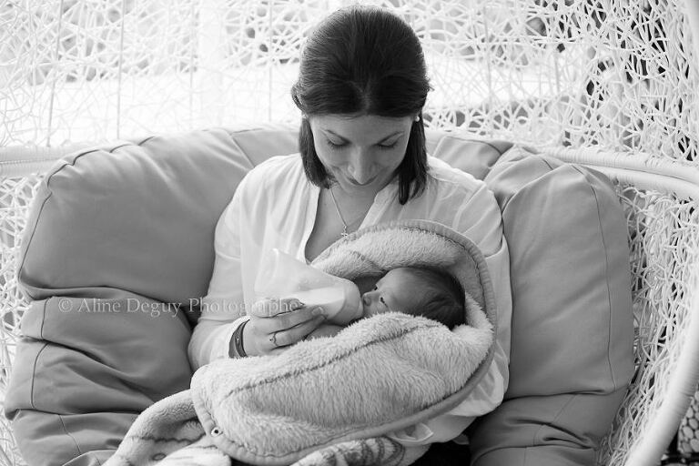 Photo naissance, famille, studio, nouveau-né, parents, séance photo, Paris, 92, Nanterre