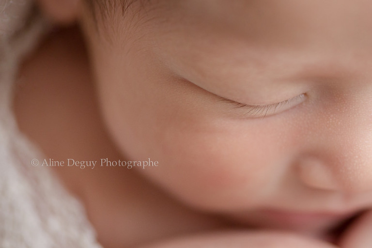 nouveau-né, bébé, photo, bébé endormi, aline deguy, studio