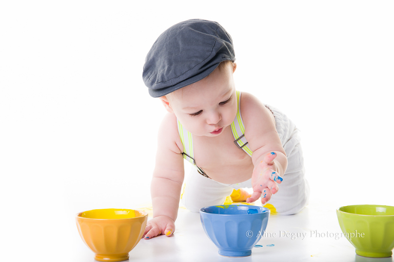 découverte peinture, enfant, bébé, éveil, jeux, photographe, pub, corporate