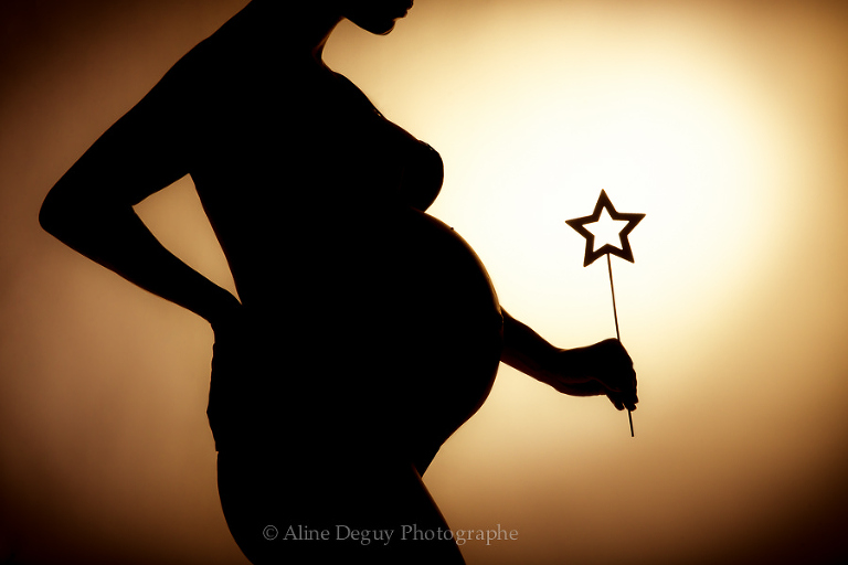 photo, ombre chinoise, aline deguy, studio, séance photo, grossesse