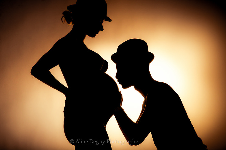 séance photo, shooting, ombre chinoise couple, aline deguy