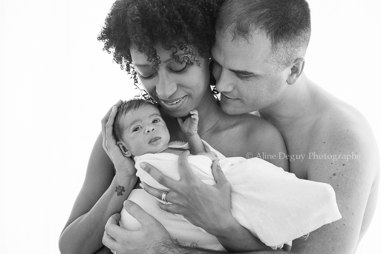 Photographe famille, studio, Naissance, Aline Deguy, Bébé, Nouveau-né