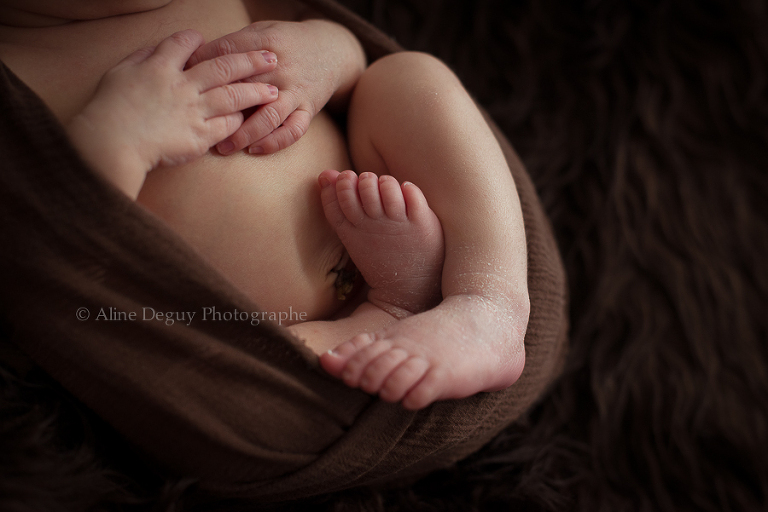 photo, bébé, naissance, maternité