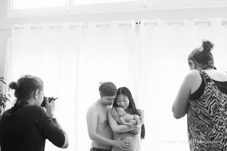formation, photographe, bébé, studio, lumière naturelle, nouveau-né, newborn poing, France, Aline Deguy, Paris, 92, Hauts de Seine, Région Parisienne