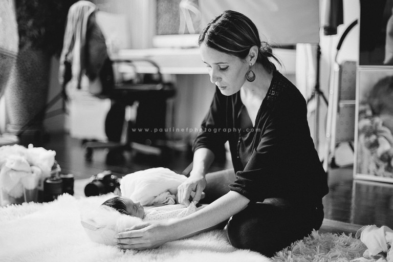 photo, backstage, Aline Deguy, Formation, Nouveau-né, bébé, photographie