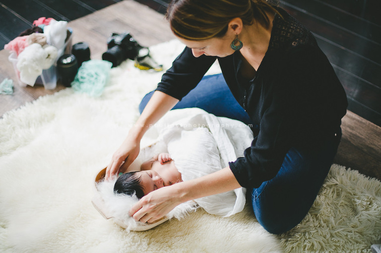 photo, backstage, Aline Deguy, Formation, Nouveau-né, bébé, photographie