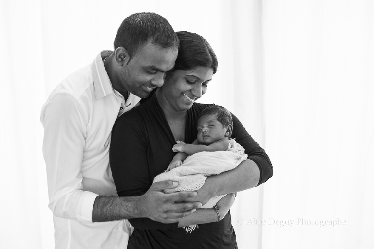 photographe, famille, studio, naissance, bébé