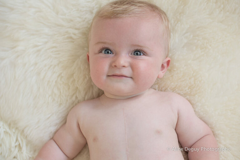 Séance photo, studio, bébé, opération coeur, hôpital necker, Noé, famille, Aline Deguy, coubevoie, La garenne colombes, Asnières