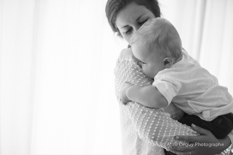 Séance photo famille, studio, photographe Aline Deguy