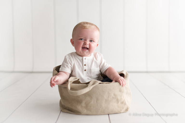 photographe, bébé, séance photo, studio, famille, Nanterre, Aline Deguy, 92
