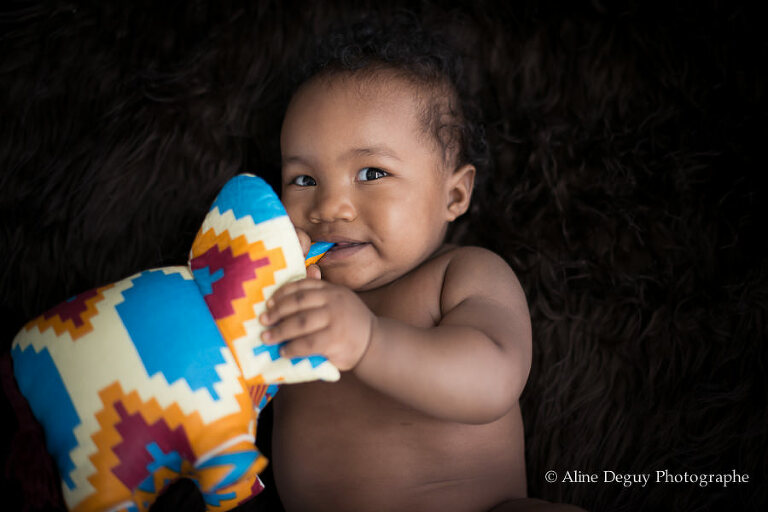 photo bébé africain, métissé, Aline Deguy, Studio