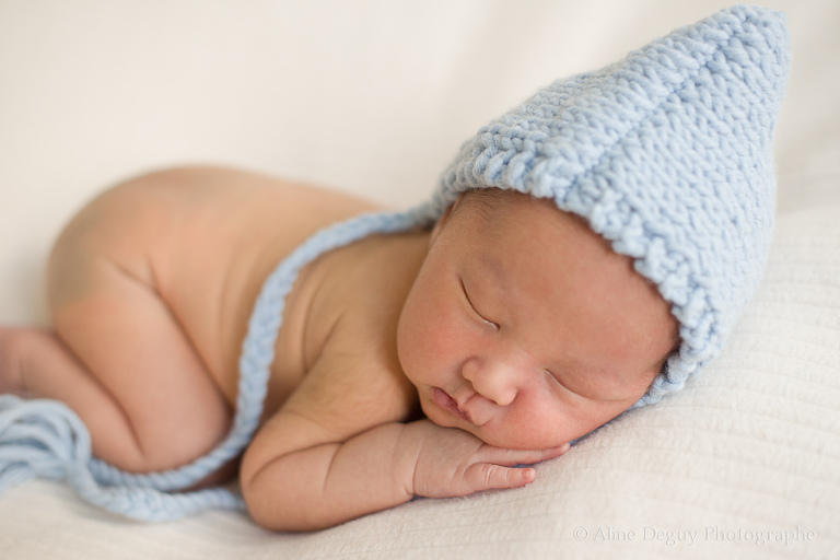 Photo, bébé, naissance, nouveau-né