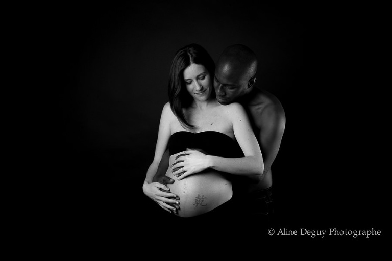 photo, métissage, couple, famille, studio, Aline Deguy