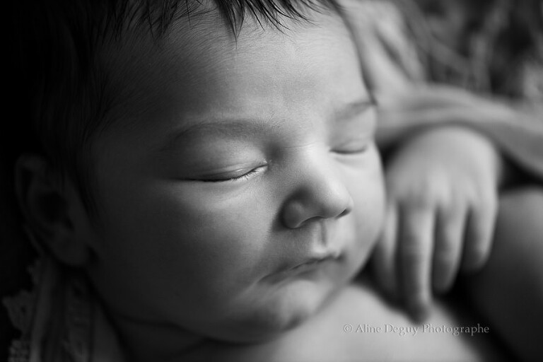 Photographe, bébé endormi, Aline Deguy, Paris