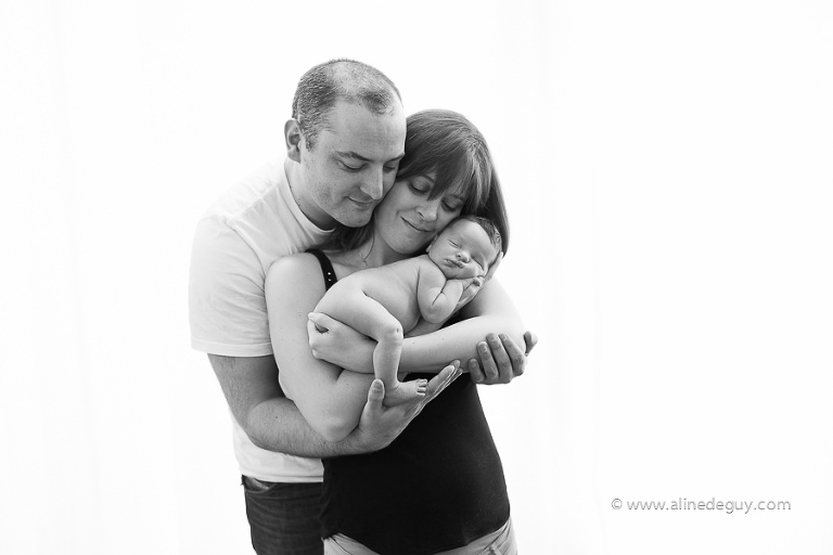 Couple, Famille, photo, studio, Paris