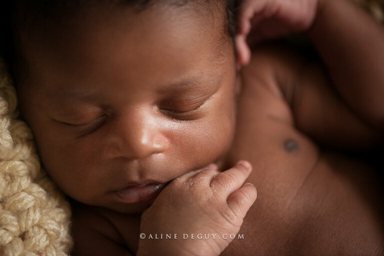Photographe, bébé, nouveau-né, naissance