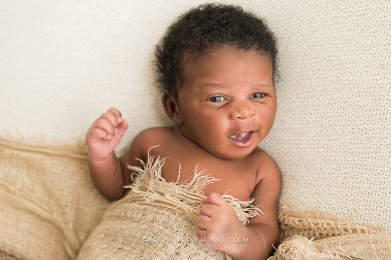 Photographe, Paris, bébé, nouveau-né, africain, Gabon, Aline Deguy, bébé métisse
