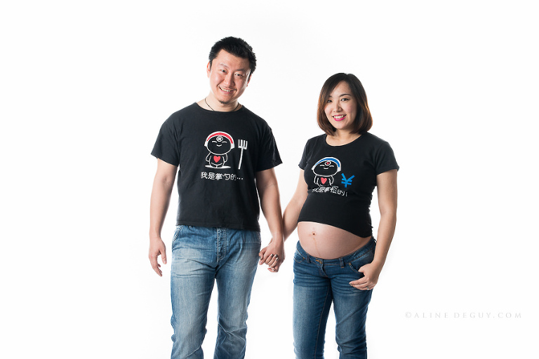 Photographe couple, famille, asiatique, tee shirt couple, Chine, séance photo