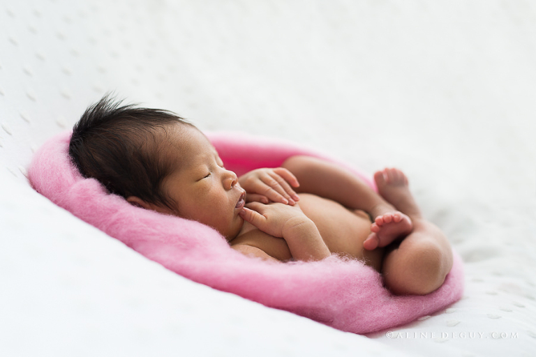 Photographe, bébé, naissance, asiatique, Aline Deguy