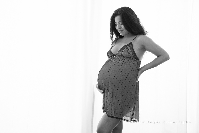 Photographe femme enceinte, grossesse, studio, portrait