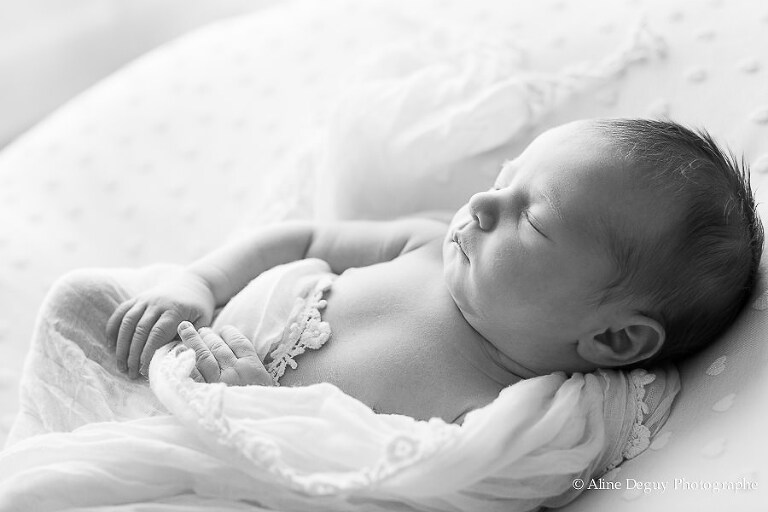 Photographe bébé endormi, Séance photo à domicile