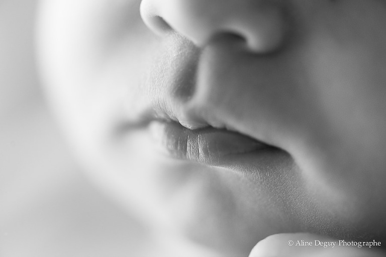 bouche bébé, photographe nouveau-né, idée cadeau de naissance