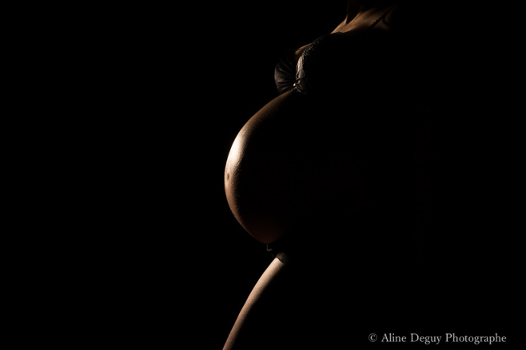 photo nu artistique, clair obscur, studio, aline deguy