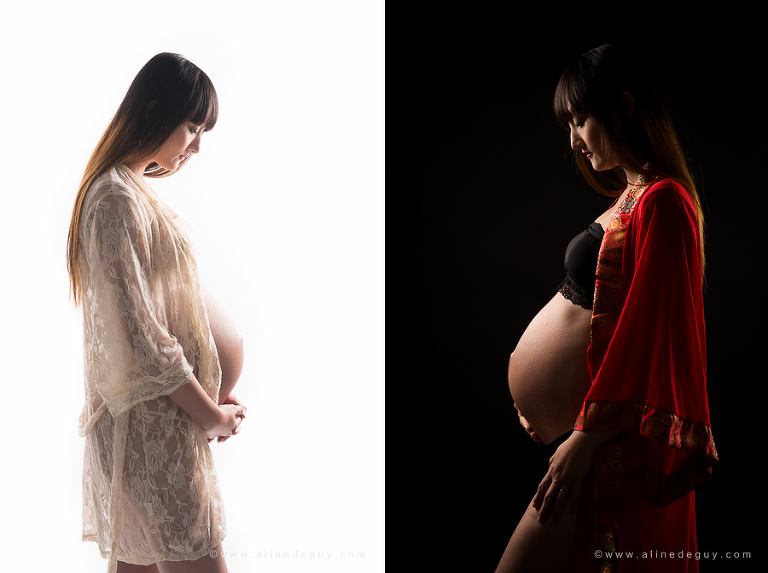 femme-asiatique-enceinte-lingerie