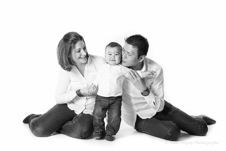 Photographe famille studio