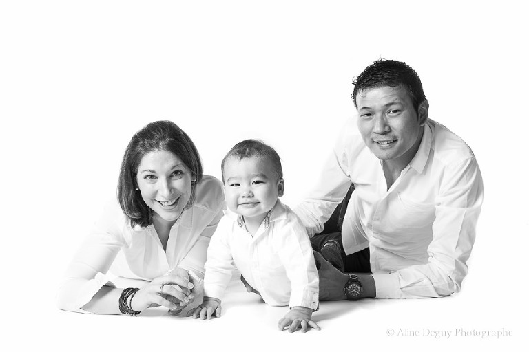 Séance photo studio 92, photographe famille Nanterre