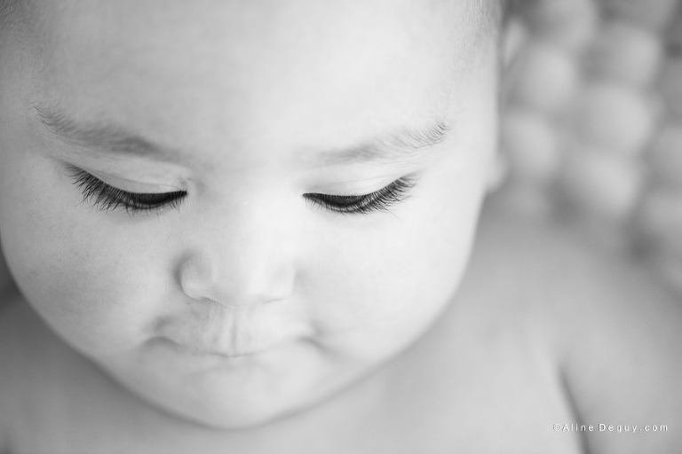 photographe bébé chatou