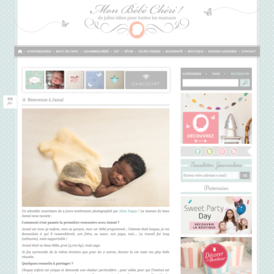 Blog photo bébé, blog bébé paris, mon bébé chéri, Photographe bébé Paris