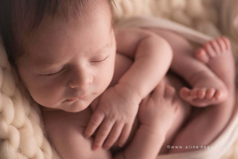 Photographe bébé 92, Photographe bébé endormi Chatou